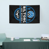 Biltong en bier spandoek (Beurs)