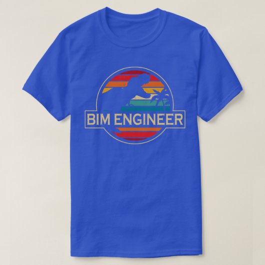 BIM Manager Dinosaurus T-shirt (Design voorkant)