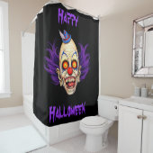 Bimbe The Scary Clown ( Happy Halloween ) Douchegordijn (In situ)
