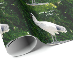 Bin Chicken Pfftt (Ibis) Gift Wrapping Paper Cadeaupapier