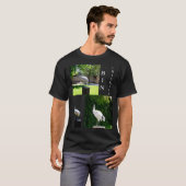Bin Chickens (Ibis) Unisex Tshirt (Voorkant volledig)