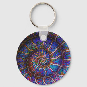 binair ammoniet sleutelhanger