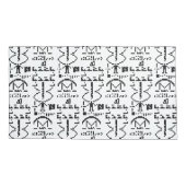 Binair Bericht van 1974 Kussensloop (Achterkant-Links)