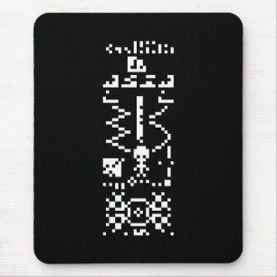 Binair berichtenantwoord van Arecibo Muismat