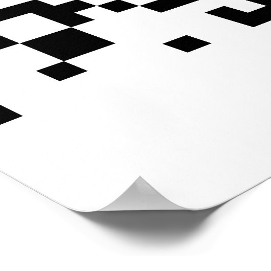 Binair berichtenantwoord van Arecibo Poster (Hoek)