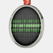 binair-code-475-bi metalen ornament (Links)