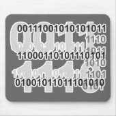 binair codeontwerp muismat (Voorkant)