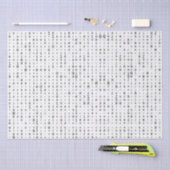 Binair codeweefselpapier tissuepapier (Craft)