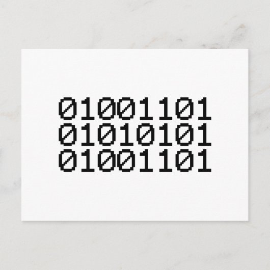 BINAIR MUM BRIEFKAART (Voorkant)