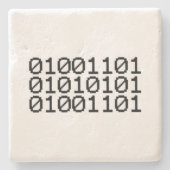 BINAIR MUM STENEN ONDERZETTER (Voorkant)