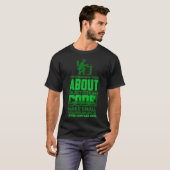 Binaire Code beheerprogramma Linu T-shirt (Voorkant volledig)