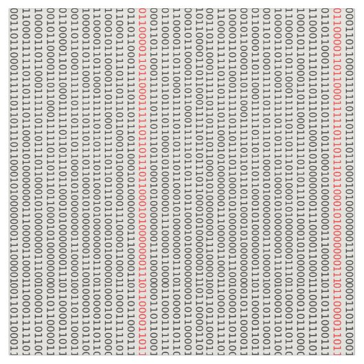 Binaire code Computer Engineer Stof (Close Up)