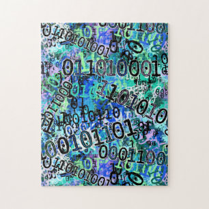 Binaire code legpuzzel