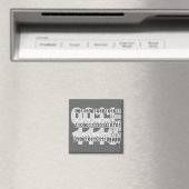 binaire code ontwerp magneet (Insitu (Vaatwasser))