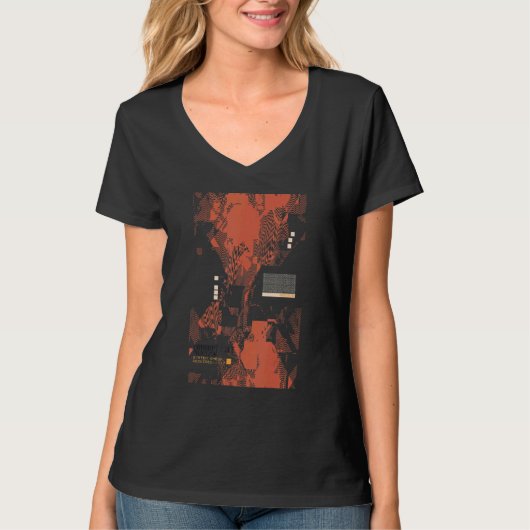 Binaire Code Retro Computer Geek Programmer Nerd T-shirt (Voorkant)