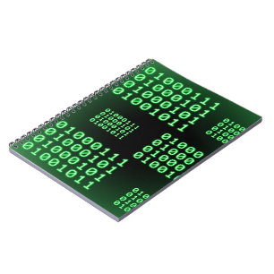 Binaire code voor GEEK Notitieboek