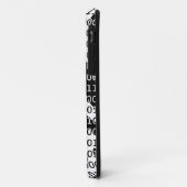 Binaire code zwart-wit Zebra Case-Mate iPhone Case (Achterkant/links)