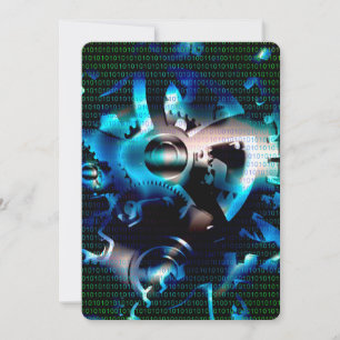 Binaire codeermachine kaart