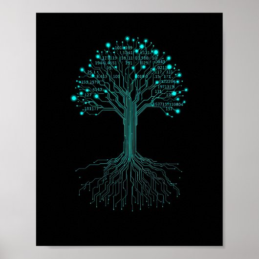 Binaire codering programmeur Grafisch ontwerp voor Poster (Voorkant)