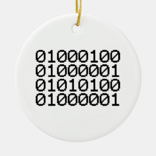 BINAIRE GEGEVENS KERAMISCH ORNAMENT
