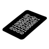 BINAIRE GEGEVENS MAGNEET (Linkerzijde)