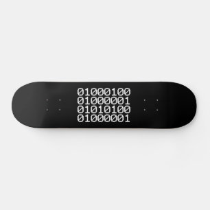 BINAIRE GEGEVENS SKATEBOARD