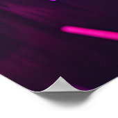 Binaire gelukzaligheid: Synthwave euforie Poster (Hoek)