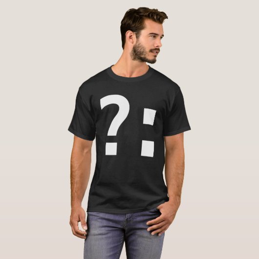 Binaire Operator Kotlin Programmeertaal Wit T-shirt (Voorkant volledig)