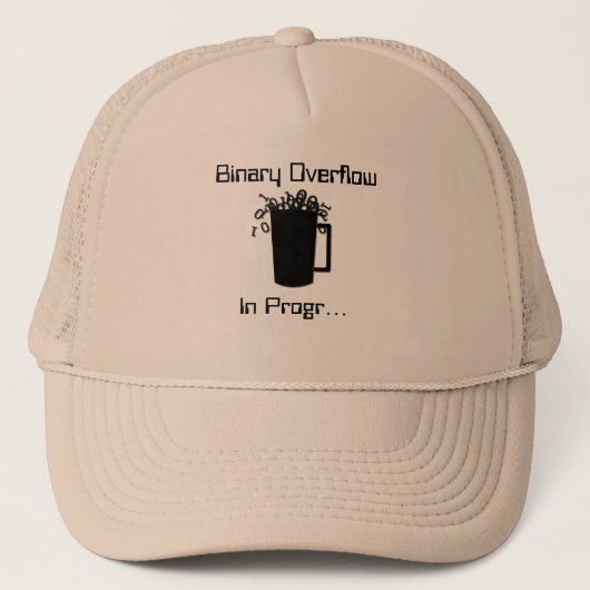 Binaire Overflow Trucker Pet (Voorkant)