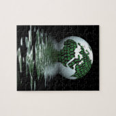 Binaire planeet legpuzzel (Horizontaal)