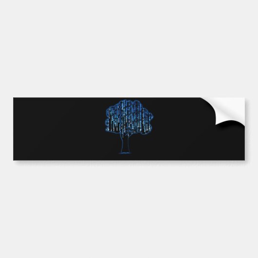 Binaire software Codering Computer Programmer Bumpersticker (Voorkant)