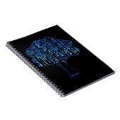 Binaire software Codering Computer Programmer Notitieboek (Rechterzijde)
