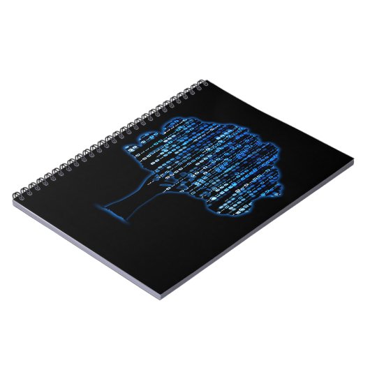 Binaire software Codering Computer Programmer Notitieboek (Linkerzijde)