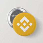 Binance BNB Ronde Button 5,7 Cm (Voorkant /achterkant)