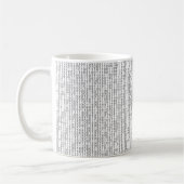 Binary 11oz Mug (Gauche)