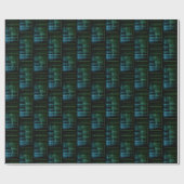 Binary Bliss Tech Inpakpapier (Vlak)