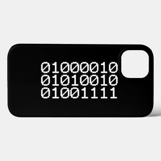 BINARY BRO Case-Mate iPhone CASE (Achterkant (horizontaal))