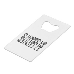 BINARY BRO KREDIETKAART FLESSENOPENER