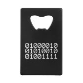 BINARY BRO KREDIETKAART FLESSENOPENER (Achterkant)