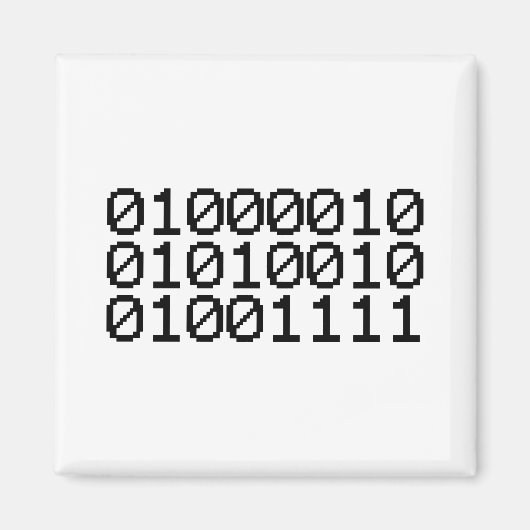 BINARY BRO MAGNEET (Voorkant)
