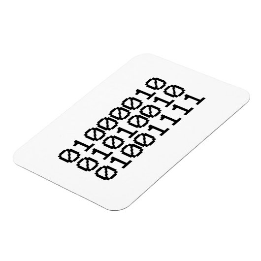 BINARY BRO MAGNEET (Linkerzijde)