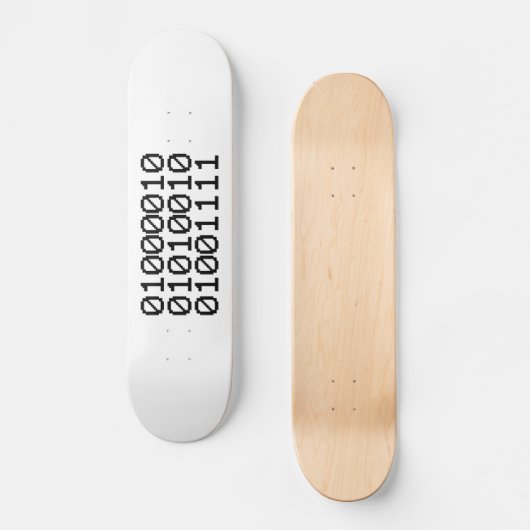 BINARY BRO SKATEBOARD (Voorkant)