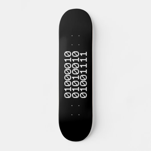 BINARY BRO SKATEBOARD (Voorkant)