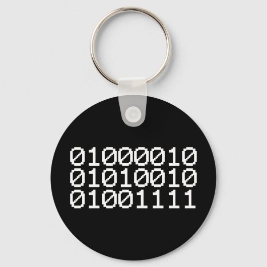 BINARY BRO SLEUTELHANGER (Voorkant)