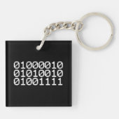 BINARY BRO SLEUTELHANGER (Achterkant)