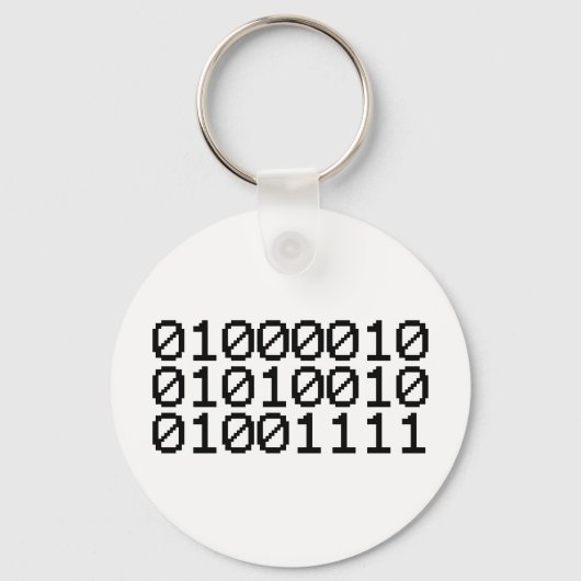 BINARY BRO SLEUTELHANGER (Voorkant)