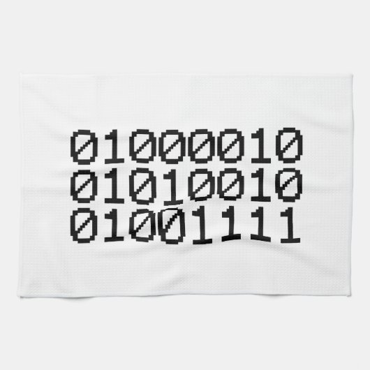 BINARY BRO THEEDOEK (Horizontaal)