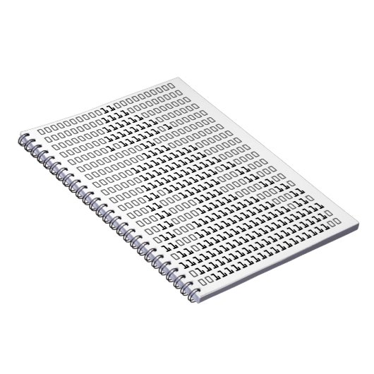 Binary Buddha Notitieboek (Rechterzijde)