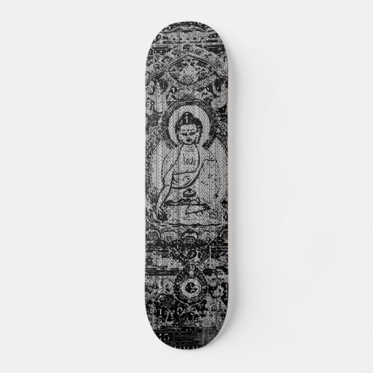 Binary Buddha Skateboard (Voorkant)