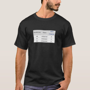 Binary Code Dad Funny Mannen Vaderdag Nerd Geek T-shirt